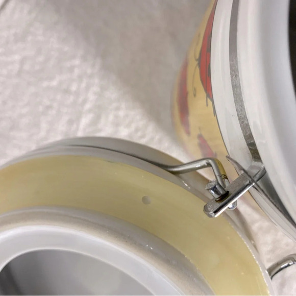 Vintage Bugz By Ursula Dodge Ceramic Ladybug Signature Stoneware Canister - Picture 13 of 16